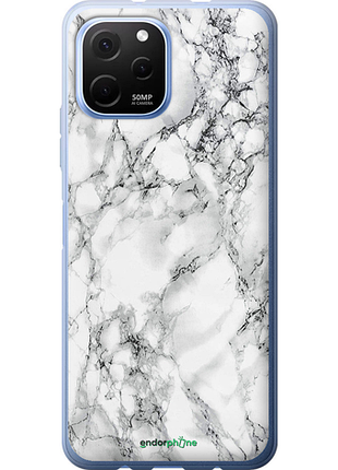 Чехол на huawei nova y61 мрамор белый "4480u-2983-8094", чехол для телефона