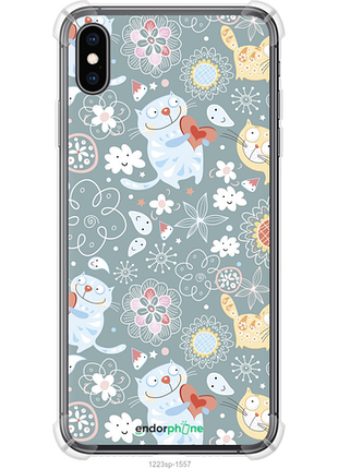 Чехол на iphone xs max котята v3 "1223sp-1557-8094", чехол для телефона