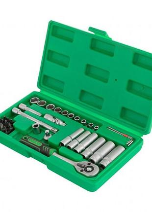 Набор инструментов 36 шт, 1/4" intertool et-6036sp