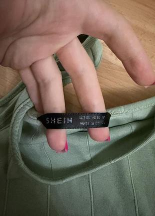 Топ на одне плеча shein 4