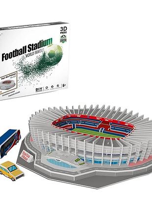 Стадион пари сен-жермен. огромные 3d пазлы "parc des princes" трехмерный конструктор-головоломка.