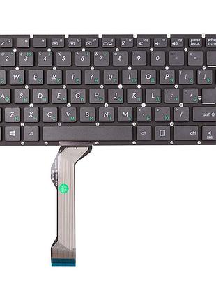Клавиатура для ноутбука asus eeebook e402m, черная