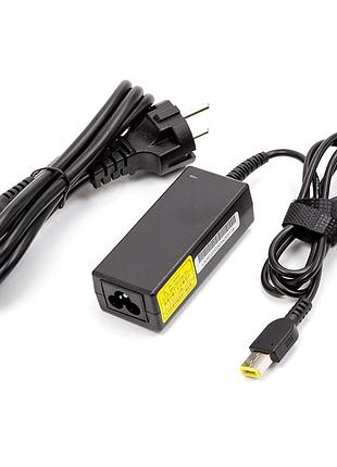 Блок живлення для ноутбуків powerplant lenovo 220v, 20v 45w 2.25a (usb)
