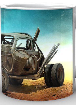 Кружка geekland белая безумный макс mad max fury road vehicle guide mm.02.018
