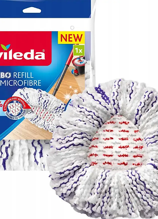 Сменная насадка для швабры vileda turbo 3in1 microfibre 167751