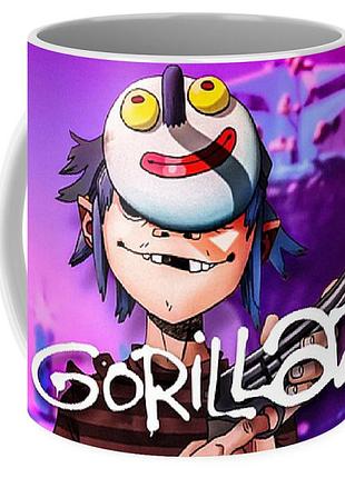 Кружка gorillaz горилаз cp 03.188