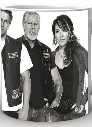 Кружка geek land белая сыны анархии sons of anarchy герои sa.002.02