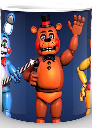 Кухоль five nights at freddys п'ять ночей з фредді постер fn.02.011