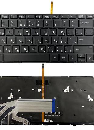 Клавіатура hp probook 450 g3 455 g3 470 g3 650 g2 655 g2 650 g3 655 g3 чорна підсвітка original prc (841137-001)