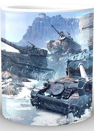 Кружка world of tanks мир танков зима wt.02.030