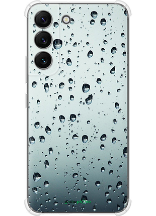 Чохол на samsung galaxy s22 скло в краплях "848sp-2494-8094"