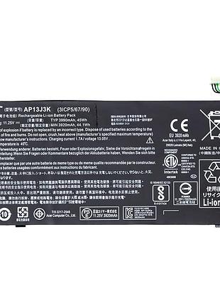 Аккумулятор для ноутбуков acer chromebook c720 (ap13j3k) 11.25v 45wh (original)