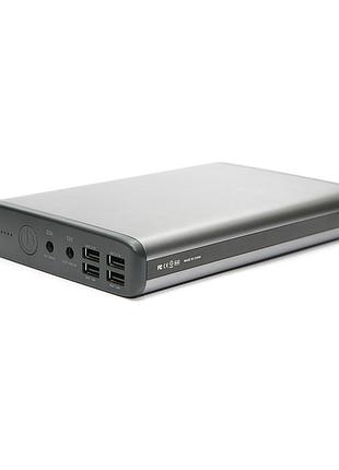 Універсальна мобільна батарея powerplant k2 50000mah, dc 12-20v 10 конекторів, 4xusb-a
