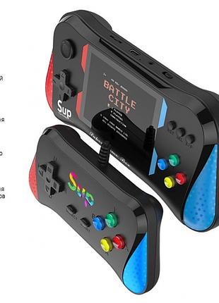 Ігрова консоль приставка з додатковим джойстиком dendy sega sup x7m 500 в 1