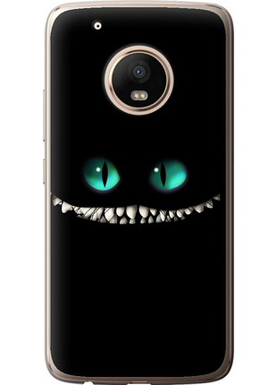 Чехол на motorola moto g5 plus чеширский кот "689u-1038-851"