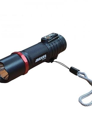 Аккумуляторный ручной фонарь arexes ar-8806 с зажигалкой