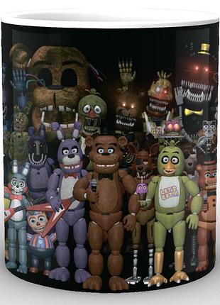 Кухоль five nights at freddys п'ять ночей з фредді постер fn.02.001.600