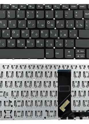 Клавиатура lenovo ideapad v330-15ikb v330-15isk v130-15igm v130-15ikb серая без рамки прямой enter original prc