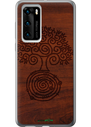 Чохол на huawei p40 візерунок дерева "4119u-1840-8094", чохол для телефона