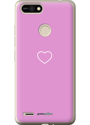 Чохол на tecno pop 2f b1f серце 2 "4863u-2391-8094", чохол для телефона