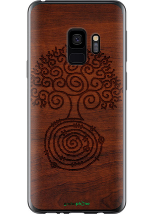 Чехол на samsung galaxy s9 узор дерева "4119u-1355-8094", чехол для телефона
