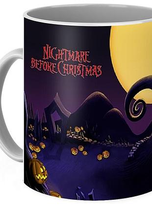 Кружка кошмар перед рождеством the nightmare before christmas poster cp 03.209