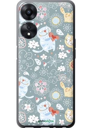 Чехол на oppo a78 5g котята v3 "1223u-3169-8094", чехол для телефона