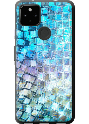 Чехол на google pixel 5a переливающаяся чешуя "227u-2286-8094", чехол для телефона