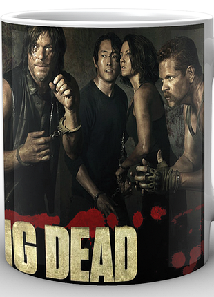 Кружка geekland белая ходячие мертвецы the walking dead постер wd.02.013