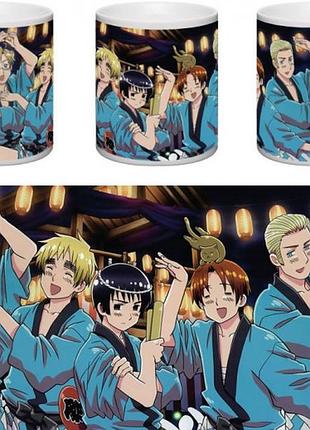 Кружка hetalia пиджаки ht121