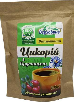 Цикорій з брусницею 100гр