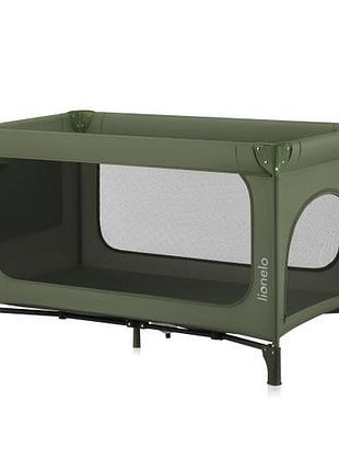 Манеж-ліжко lionelo jasmin easy fold green olive