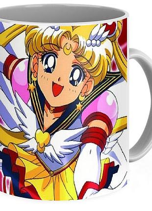 Кружка geekland sailor moon сейлор мун на красном фоне sm.02.07
