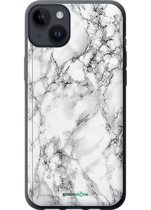 Чехол на iphone 14 plus мрамор белый "4480u-2645-8094"