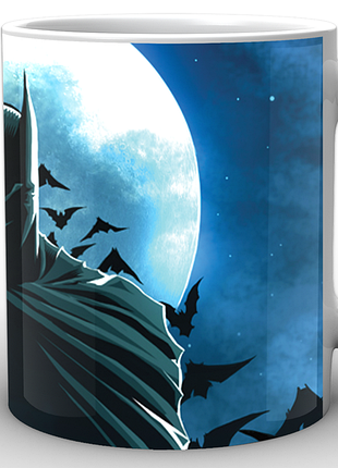 Кружка geekland белая бэтмен batman batman moon bm.02.019