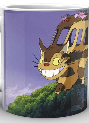 Кружка geek land белая мой сосед тоторо my neighbor totoro промо nt.02.017