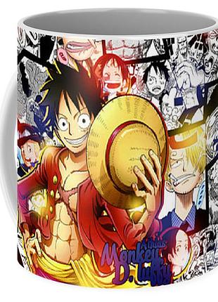 Кружка geek land белая большой куш one piece экшен op.02.010
