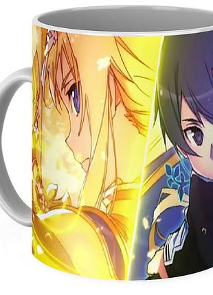 Кружка geekland sword art online майстри меча онлайн аліса кіріто казуто sao.02.02