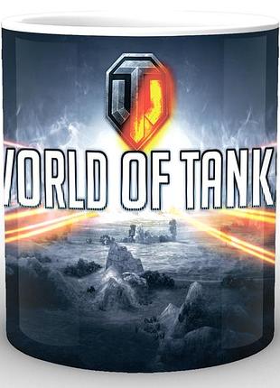 Кружка world of tanks мир танков лого wt.02.018