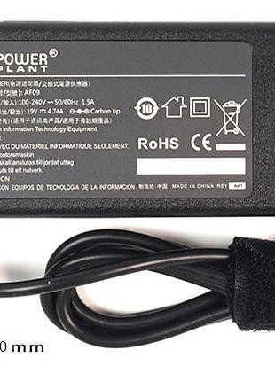 Блок питания для ноутбуков powerplant samsung 220v, 19v 90w 4.74a (5.5*3.0)