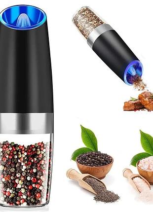 Электрическая мельница для специй (20х6,3 см) spice bottle electronic, от батареек