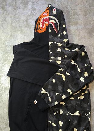 Bape tiger zip, зипка бейп тайгер