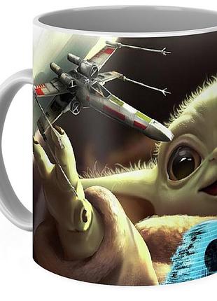 Кухоль geekland зоряні війни мандалорець мандалорець star wars the mandalorian малюк йоду tm.04.21