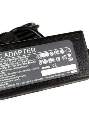 Блок питания для ноутбуков powerplant samsung 220v, 19v 40w 2.1a (3.0*1.0)