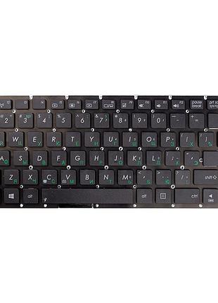 Клавиатура для ноутбука asus s46, k46, черный, без фрейма