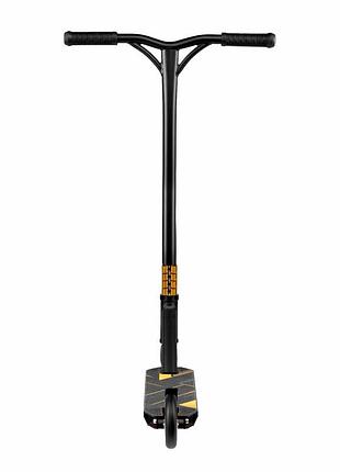Детский самокат lionelo whizz black carbon yellow 5