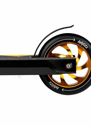 Детский самокат lionelo whizz black carbon yellow 7