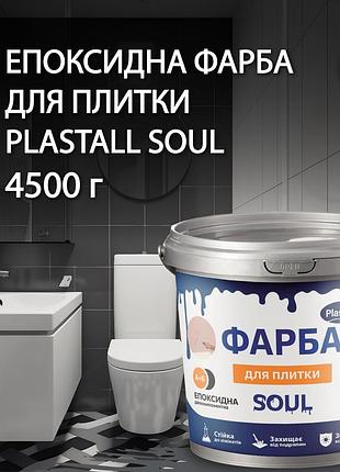 Эпоксидная краска для плитки plastall™ 4.5кг графит plastall