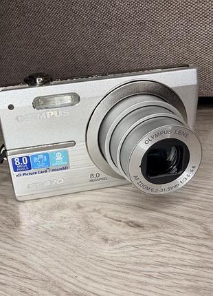 Цифровой фотоаппарат olympus fe-370 как новый😍
