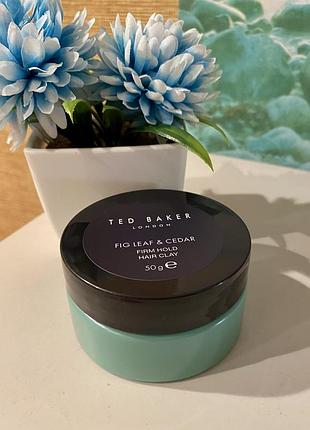 🇬🇧 ted baker london глина для укладання волосся fig leaf and cedar firm hold hair clay новинка